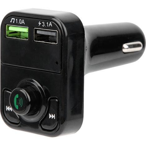 BTX3 12-24V Bluetooth FM Transmetteur Auto Double USB Lecteur MP3 Mains-Libres Stéréo Audio (1/5)
