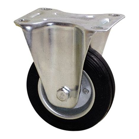 Roulette industrielle Fixe Guitel Hervieu, Acier galvanisé, Ø 100mm, 100kg ( Prix pour 1 )