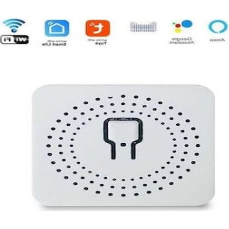 Irovami Contrôle via Wi-Fi 16A, application mobile, double commande, minuterie marche/arrêt intelligente avec télécommande. (1/5)