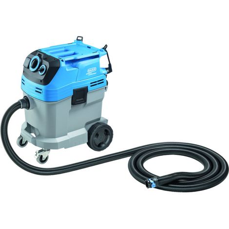 Aspirateur professionnel 1380W – Dépression 254 mbar – Débit d'air 74 l/s – Pour poussières légèrement dangereuses – 9248 – Baier