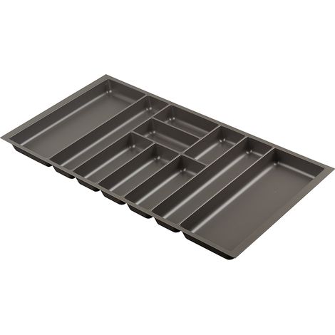 Bandeja para cubiertos Nolago para Merivobox 908x473mm gris basalto SANS MARQUE