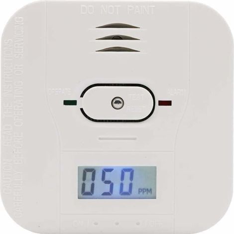 Carbon Monoxide Detector Carbon Monoxide Alarm - 85 dB Alarm (1/5)