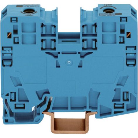 WAGO 285-134 Durchgangsklemme 16 mm Zugfeder Belegung: N Blau 1 St.