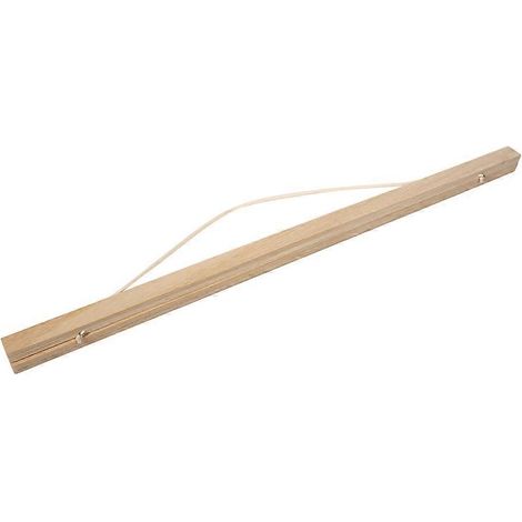 Cadre photo magnétique moderne en bois blanc, 50 cm, idéal pour créer soi-même des affiches et des impressions sur rouleau. (1/4)