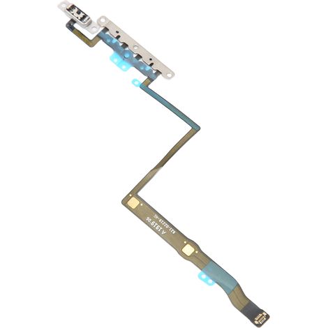 Flexkabel für die Lautstärkeregelung, Stummschalter, vorinstallierte Metallhalterung für iPhone 11 Pro (1/5)