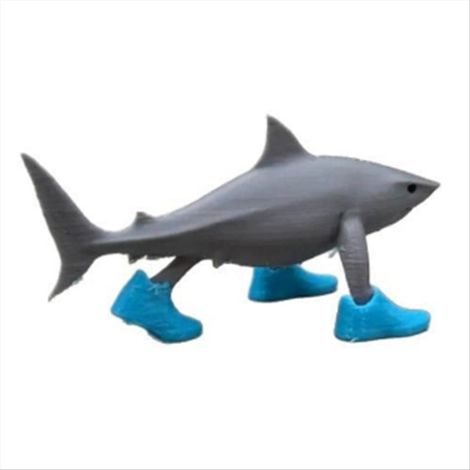 Hai-Dekoration mit Schuhen – 3D-gedruckte Wohnaccessoires (1/5)