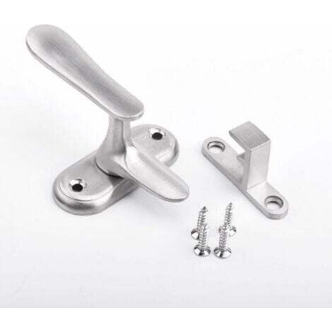 Chiusura a quarto di giro per porta e finestra, in acciaio inox 304 (LxAxP) 73x50x35mm
