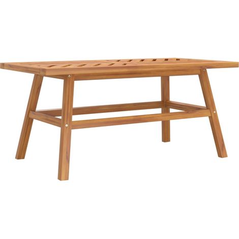 Maison Exclusive - Couchtisch 100x50x45 cm Massivholz Akazie