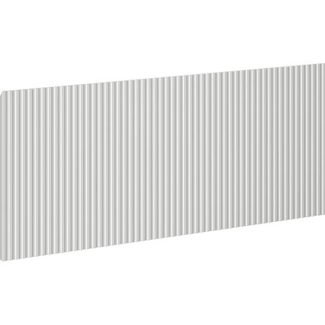 Mexen Rivel Front mit Riffelung für Badezimmer-Unterschrank 100 x 43,5 cm, graumatt - 91A20-1000-470-1-62 (1/2)