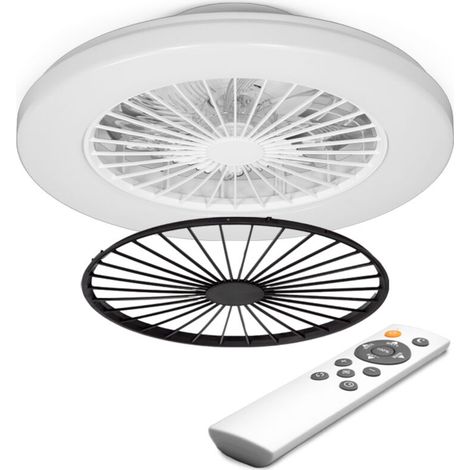 Ventilatore da soffitto con luce LED e telecomando. (1/5)