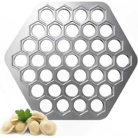 Moule à raviolis en aluminium pour manti, raviolis, pierogis et pelmenis - Outil de cuisine facile à utiliser (1/5)