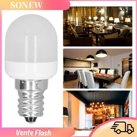 Ampoule Led - E12 - 1.5 W - 75 Lm - Lumière Chaude - Pour Lampe Déco - 5 Pièces (1/5)