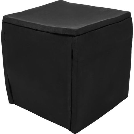 Boîte d'Isolation Phonique Portable en Caoutchouc 44,1X44X44,1 CM, du Bruit pour Pompe de Piscine, Couvercle Insonorisant pour Maintenance Facile ÉPonge Noire, AccèS Facile, RéDuction Efficace Du Bru (1/5)