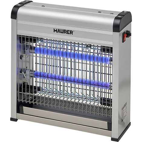 ELETTROINSETTICIDA LED RETTANGOLARE 30MQ 2X4W MAURER