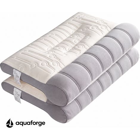 Almofada Cervical Ergonómica Poliéster Respirável 74 x 48 x 10 cm (1/5)