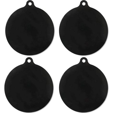 Tapis de protection pour cuisinière à induction, rond en silicone, résistant aux hautes températures, compatible uniquement avec les plaques à induction (22cm) (1/5)