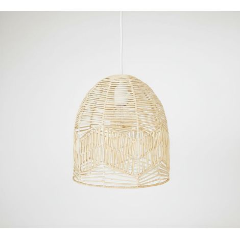 Lampada a sospensione in vimini "NORMA" - Ø45cm - E27