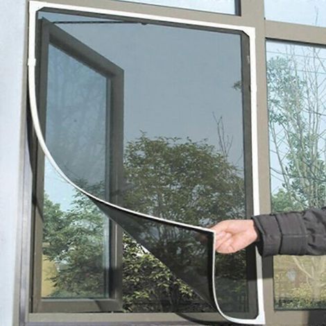 Window Screening, Encrypted Mosquito Screens, DIY Environmentally Self-Adhesive Window Screening (1/5)