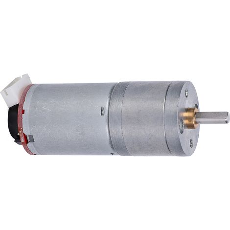 12-V-Gleichstrom-Getriebemotor mit Drehzahlgeber, GA25-370-Edelstahlgetriebe, 300 U/min für industrielle Anwendungen (1/5)