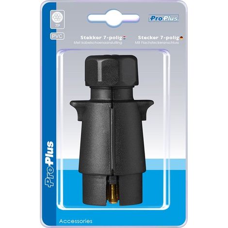 Plug 7-pin PVC with female terminal joint in blister (1/5)