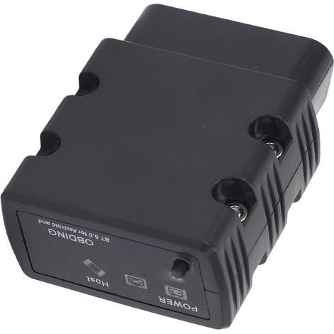 KW902 OBDII-Auto-Scanner-Diagnosegerät, Fehlererkennung, Bluetooth 5.0 für Android, Schwarz (1/5)