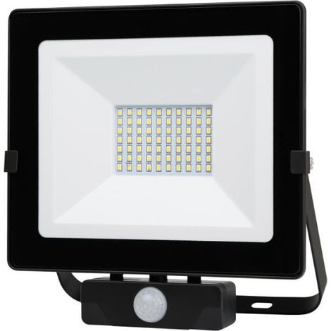 Projecteur LED - MHNC - 50W - 4500 lm - 4000K - avec détecteur