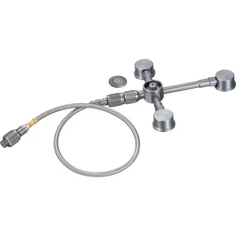 Adaptateur butane 3 en 1, tête de cartouche de gaz, adaptateur de conversion, buse, convertisseur butane pour réservoir plat, convertisseur pour réchaud de camping extérieur, réchauds de cuisine porta (1/5)