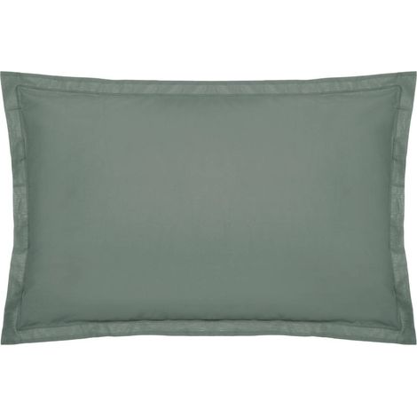 Fodera per cuscino carina in cotone verde celeste 50x70cm - Atmosphera créateur d'intérieur