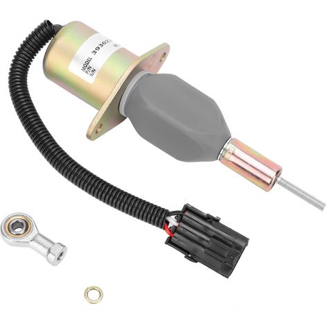 DC24V Motorstopp-Magnetventil für Bagger, elektrisches Stoppzubehör 3930234