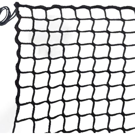 Filet de Protection pour Enfant Chat, Filet De Sécurité Anti Chute sans Nœuds en Polyester pour Escaliers Balcon Clôtures Terrasses Animaux pour Voiture(Size:1 1m(3 3ft),Color:Noir) (1/5)