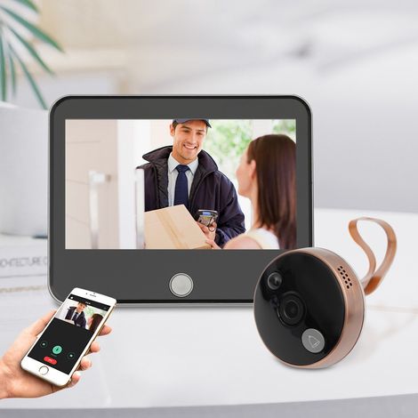 WLAN-Türklingel Die Kamera Das Guckloch Kamera PIR-Sensor 1 (1/5)