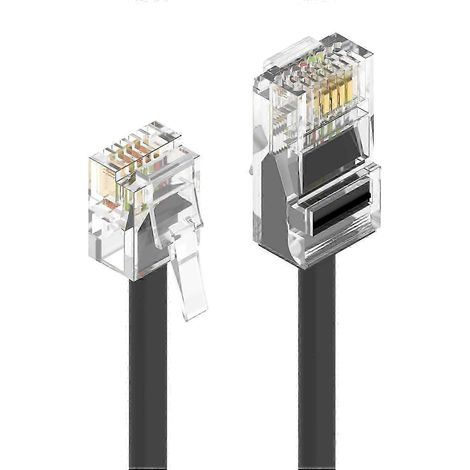 Câble téléphonique RJ11 vers RJ45 - 3 m, modem Ethernet, pour connexion Internet, LAN, connexion filaire (1/5)