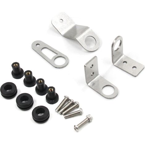 Support de radiateur modifié pour Honda Civic série K (1992-2000) avec moteur K-Swap (1/4)