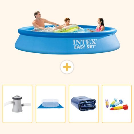 Intex Piscine Easy Set Ronde - 305x61 cm - 5-pièces S220 (1/5)