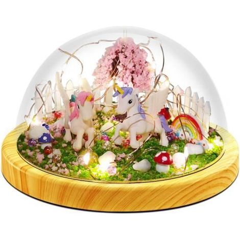 Kit Créatif Enfant - HAUTSTORE - Veilleuse Licorne - Décoration Chambre - Activité Manuelle - 4-12 Ans (1/5)