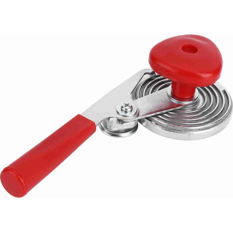 Scelleuse de conserves et bocaux manuelle, presse à sertir verre, fer ABS argent rouge, 22,5 cm, Ø 9 cm, pour 87 mm, cuisine, 1 + notice (1/5)