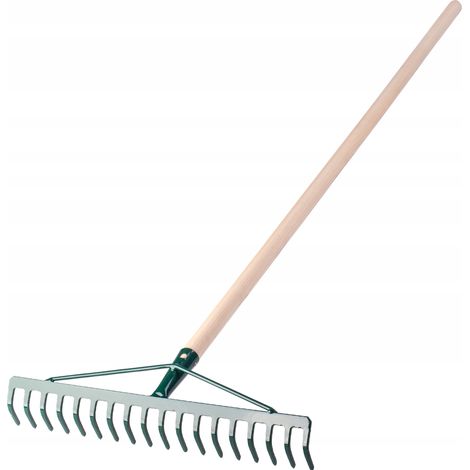 Râteau à feuilles d'herbe en métal KADAX 18 dents 137 cm (1/5)