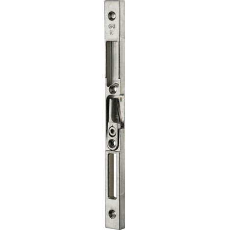 Gâche centrale encastrable pour porte d'entrée droite 208x17x8.5mm – Acier FerGuard® – Compatible serrure Decena – Verrouillage sécurisé – Ferco By Thirard