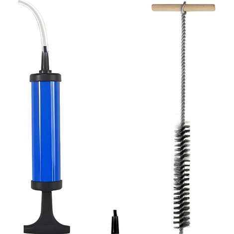 Soufflette Manuelle Nettoyage Pompe Soufflage Nettoyage Perçage Brosse Métallique pour Trou Perçage (1/5)
