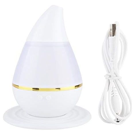 Lntyq Diffusoren für ätherische Öle, Luftbefeuchter, 7 LED-Farben, Luftbefeuchter-Diffusor für Zuhause für Schlafzimmer, Büro, Yoga (1/5)