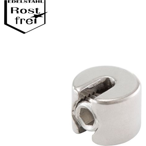 Conacord Klemmstopper für Drahtseile Edelstahl Ø 3 mm rostfrei (1/2)