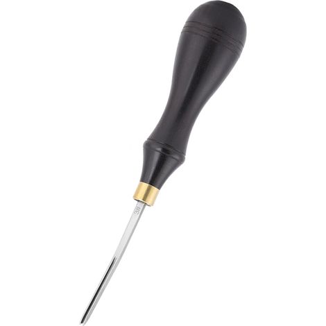 Couteau à biseau cuir manche en bois de santal, affûteur de bord 3 1,3mm, outil de finition pour maroquinerie, tranche-bord professionnel. (1/5)