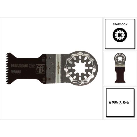 Fein 63502126220 E-Cut Precision Tauchsägeblatt 35 mm 3 St. (1/5)