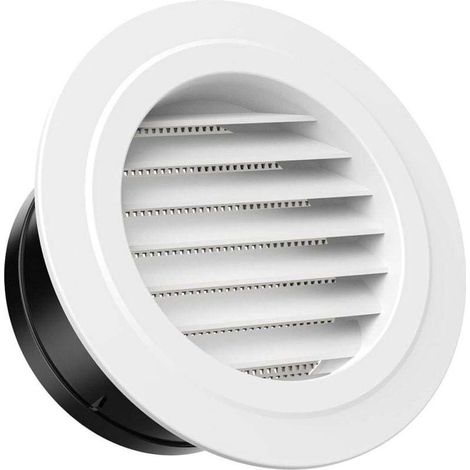 150-mm-Lüftungsöffnung mit Schutzgitter – ABS (ø150 mm) – Crezuo
