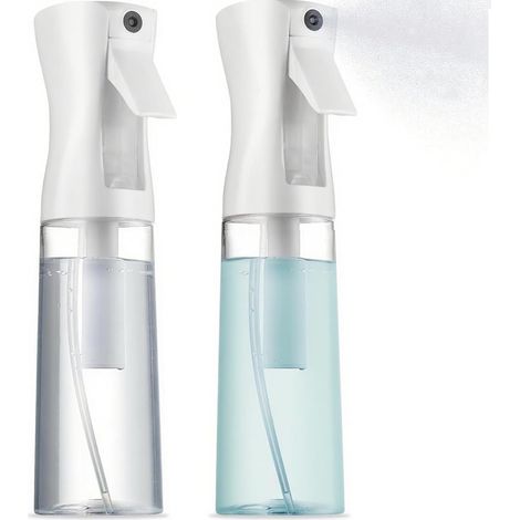 2 vaporisateurs cheveux 200 ml – brumisateur rechargeable pour eau visage, plantes, salon, soin peau, nettoyage