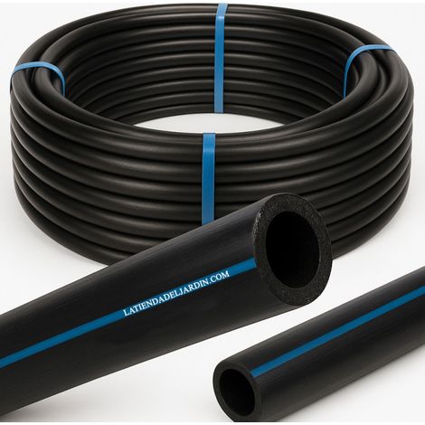 Rohr PE40 100m 3/4'' 25mm PN10 flexible flexible HDPE Wasserleitung Trinkwasserleitung Wasserleitungsrohr