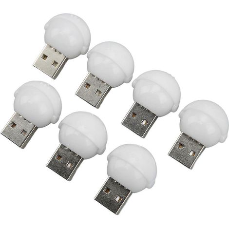 7-teiliges LED-Auto-Innenraumbeleuchtungsset, 7-farbig, USB-Ambientebeleuchtung für Computer, Laptops und Powerbanks (1/5)
