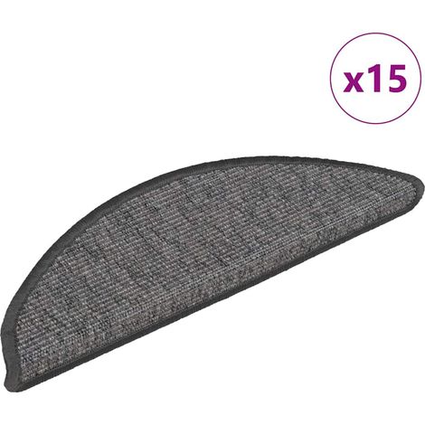 Maison Exclusive - Stufenmatten 15 Stk. 56x17x3 cm Beige und Grau