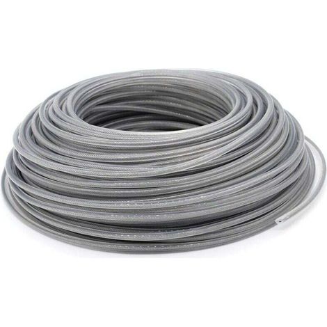 Fil de coupe universel, fil de coupe en acier de 3,0 mm, fil en acier robuste pour débroussailleuses avec têtes à impact e-AquaForge. (1/5)