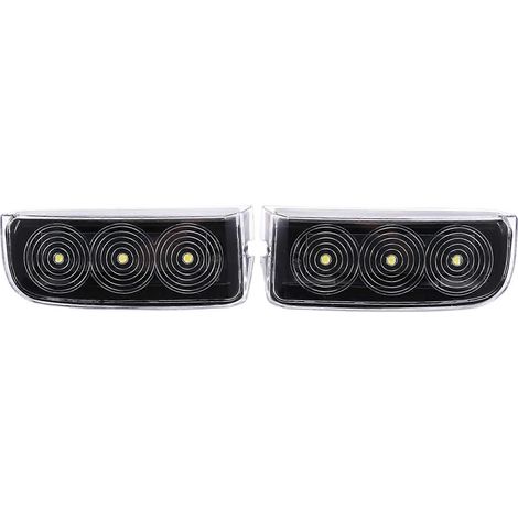 Feu de recul/éclairage de plaque d'immatriculation transparent pour hayon, compatible avec Range Rover L322 XFD000053 XFD000054 (1/5)